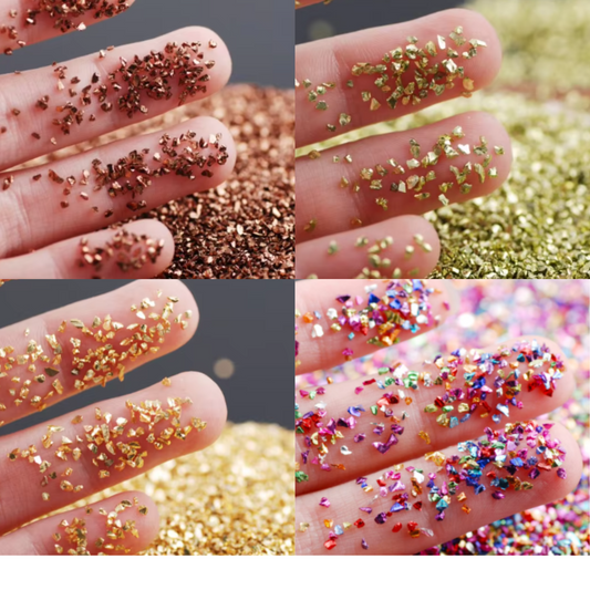 Broken Stones Metallic (Set of 4)