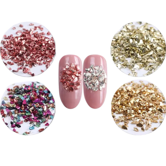 Broken Stones Metallic (Set of 4)