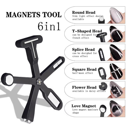 6in1 Cat Eye Magnet (Random Color)