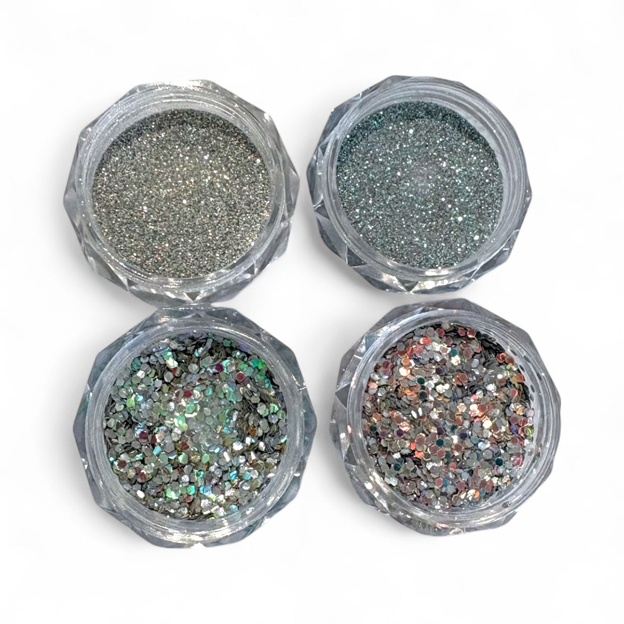 Reflective Glitter Set of 4