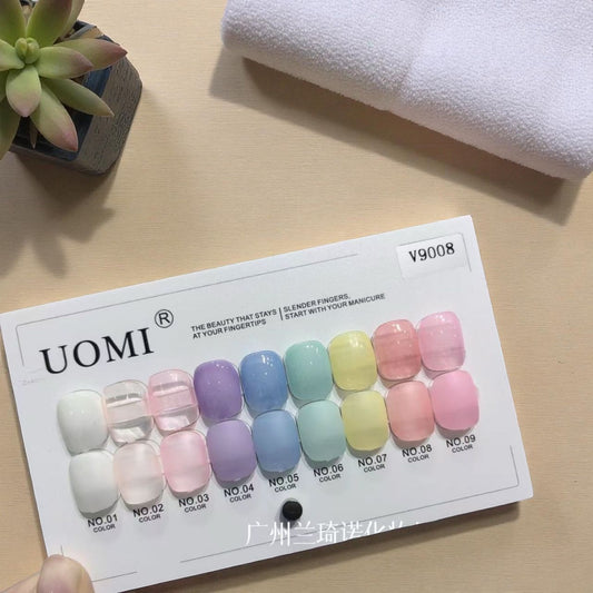 UOMI 9pcs Gel Polish Set 15ml (V9008)