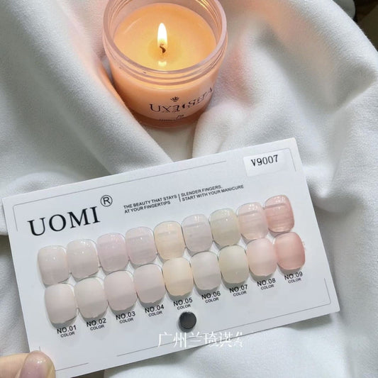 UOMI 9pcs Gel Polish Set 15ml (V9007)