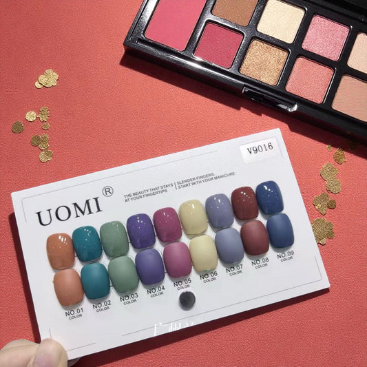 UOMI 9pcs Gel Polish Set 15ml (V9016)