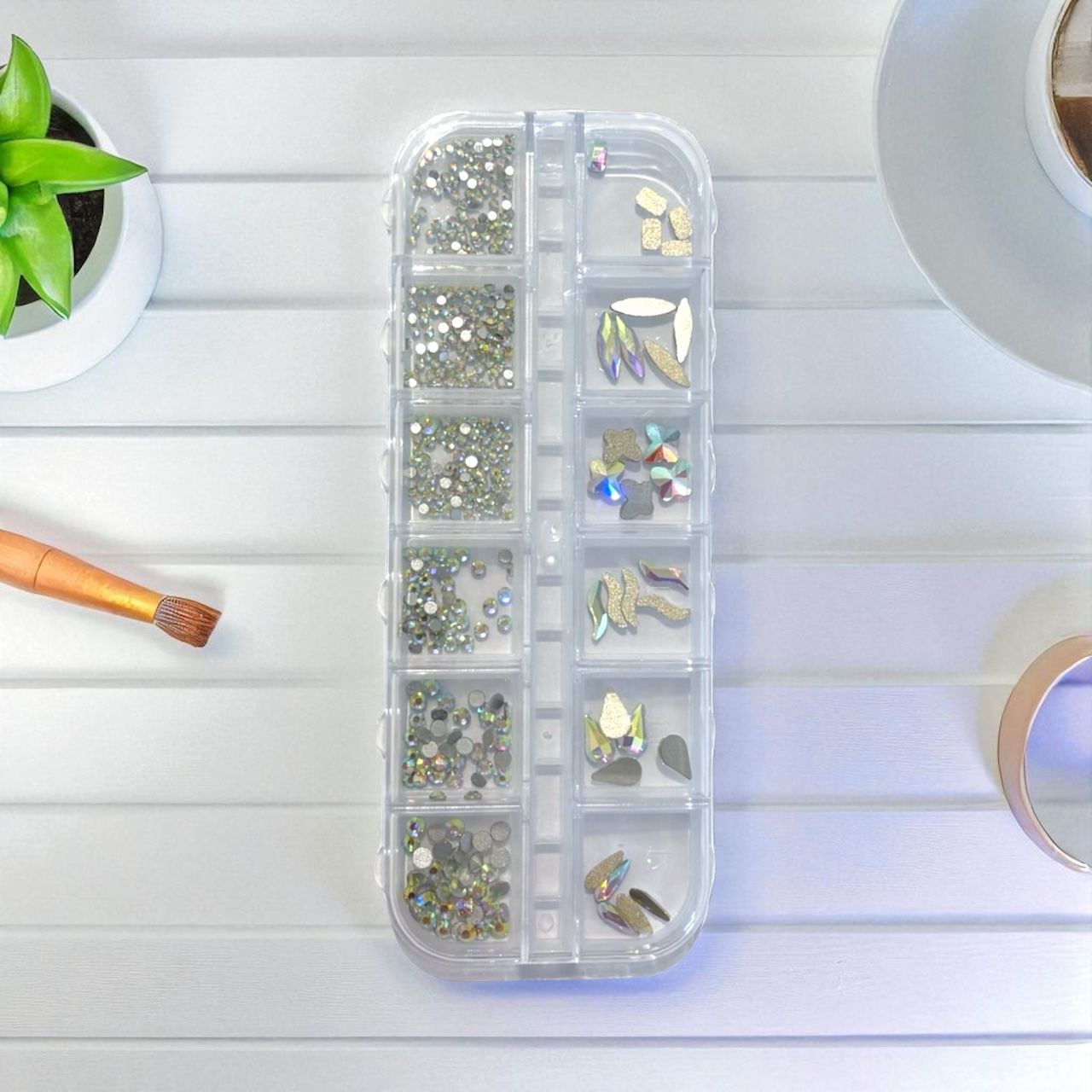 Holographic Rhinestone Box