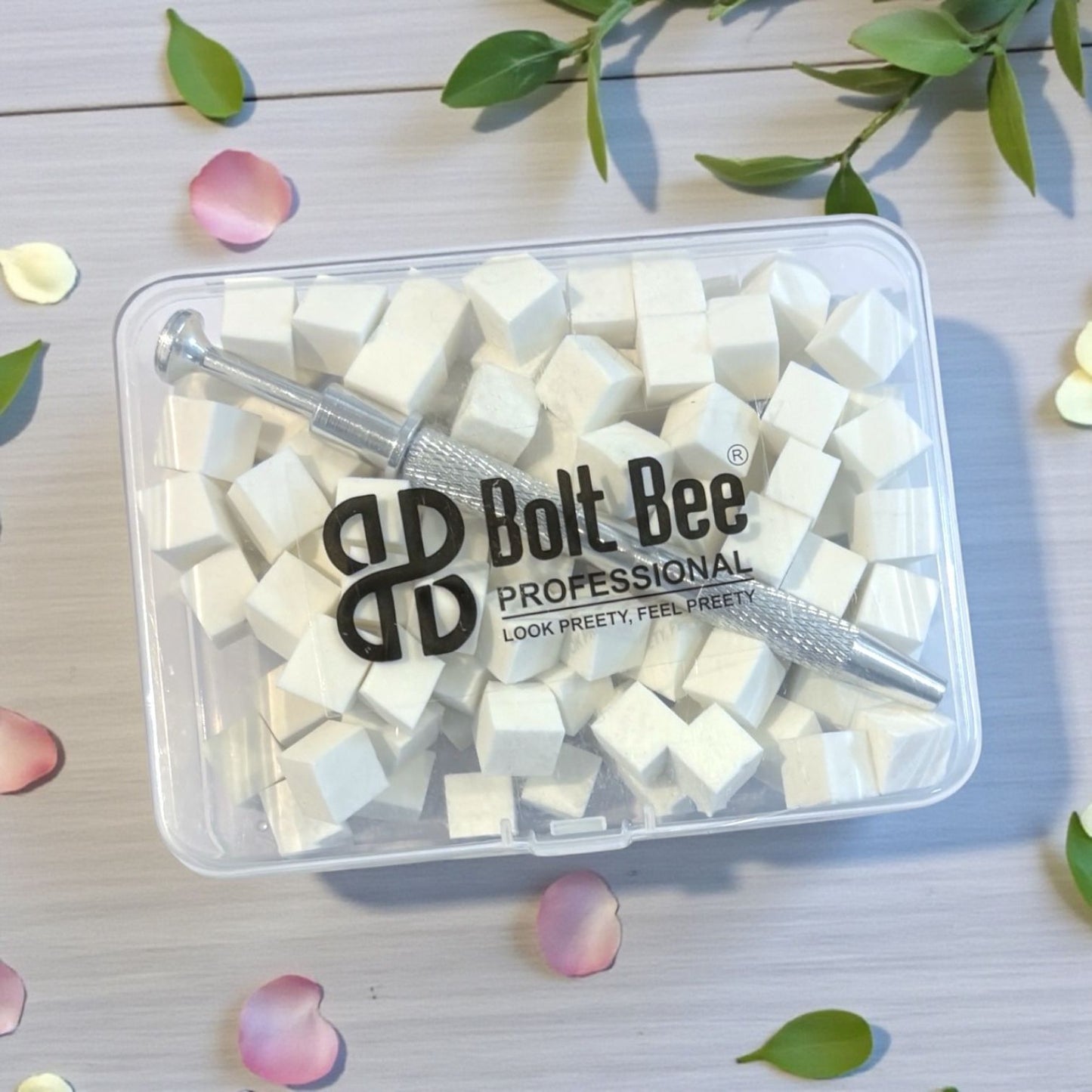 Bolt Bee Mini Ombre Sponge with Claw (100pc)