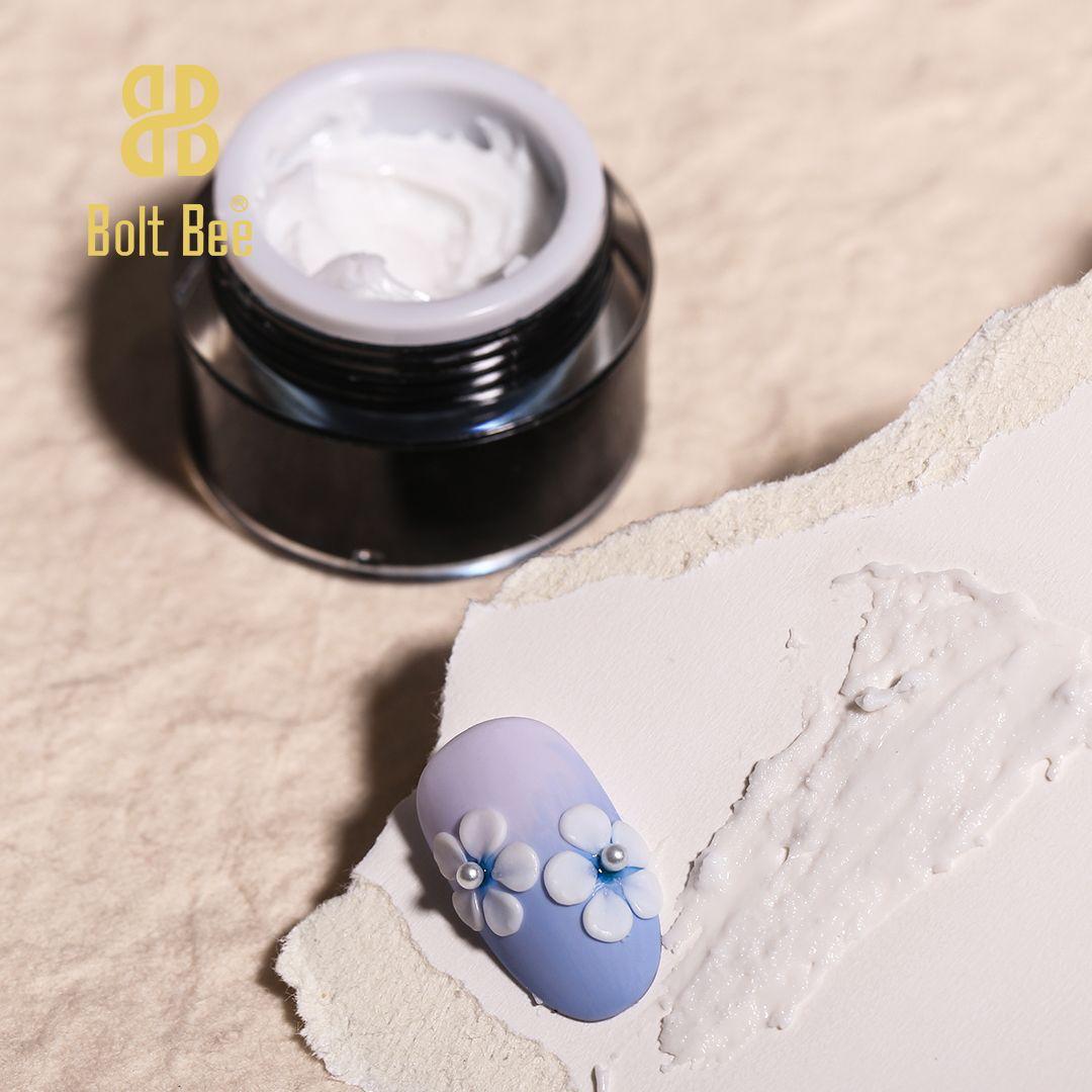 Boltbee Carving/ Sculpture Gel- Non Sticky 8ML White