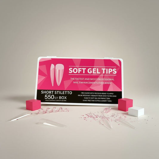 Soft Gel Tip Box - 550pc
