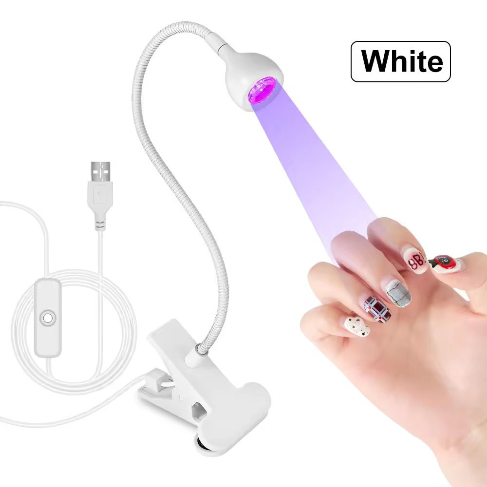 Table Clip Lamp- For Soft Gel- Random Colour