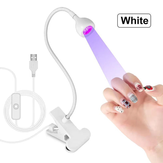 Table Clip Lamp- For Soft Gel- Random Colour