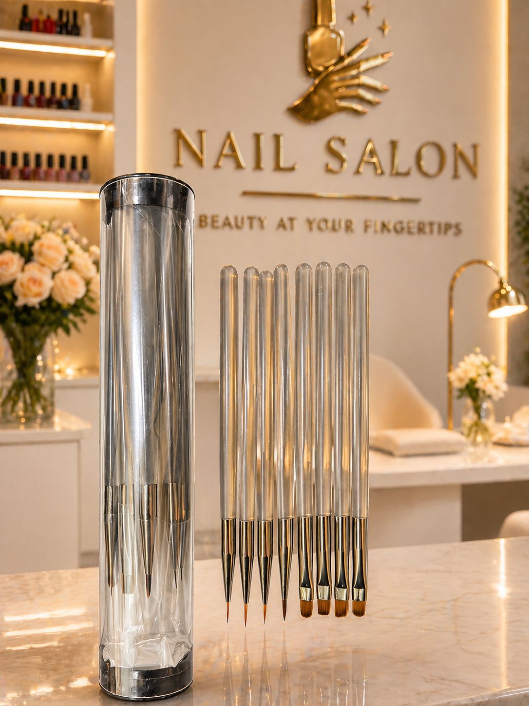 8pc Mix Brush Set In a Box