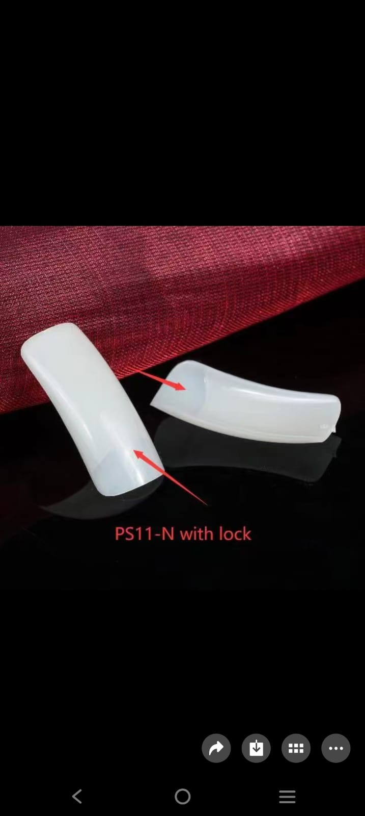 Nadeco D Lock Tip Pack - 500pc Size 0-9