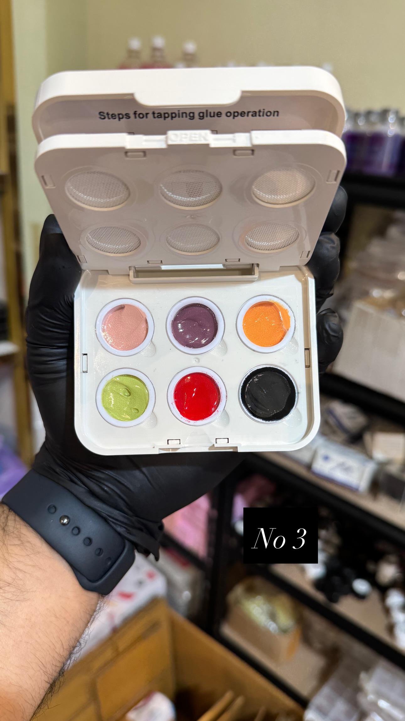 Pat Gel 6 Shades With Mesh Filter