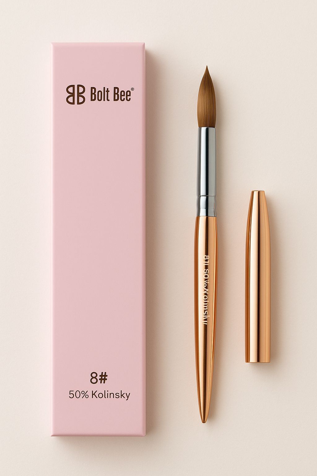 Bolt Bee Acrylic Brush Kolinsky High Quality