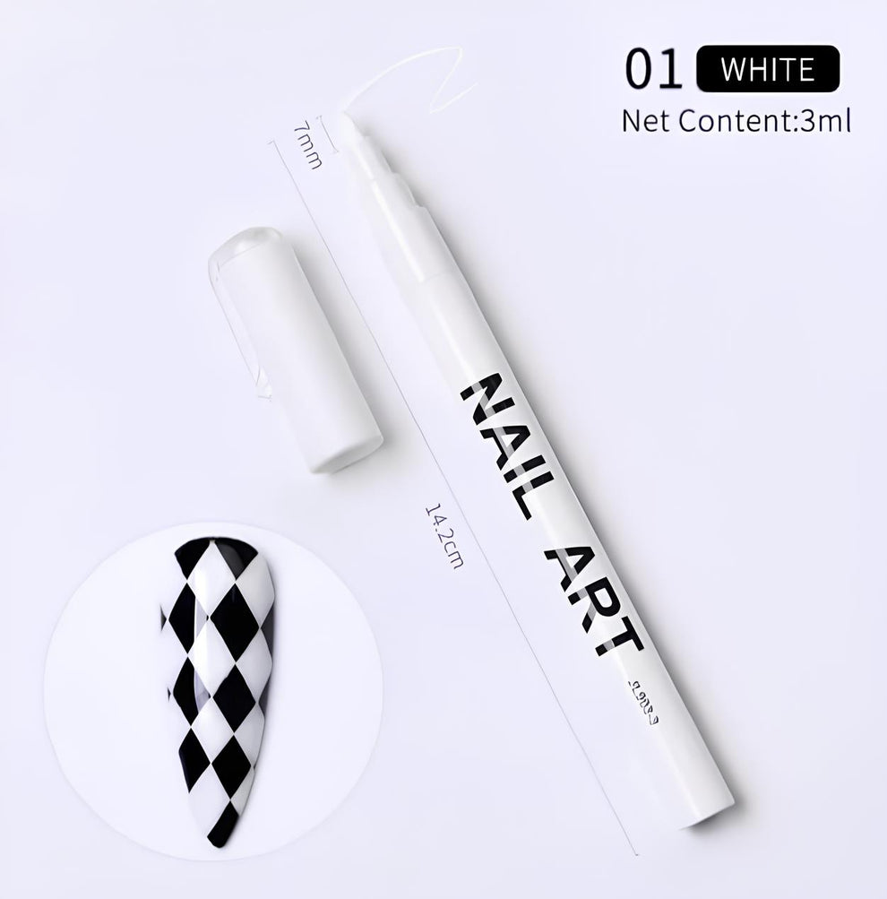 Nail Art Acrylic Pen for Drawing & Styling 0.07mm Thickness