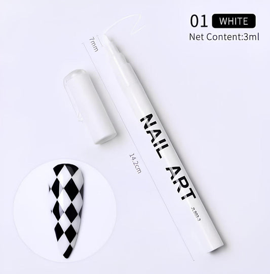 Nail Art Acrylic Pen for Drawing & Styling 0.07mm Thickness