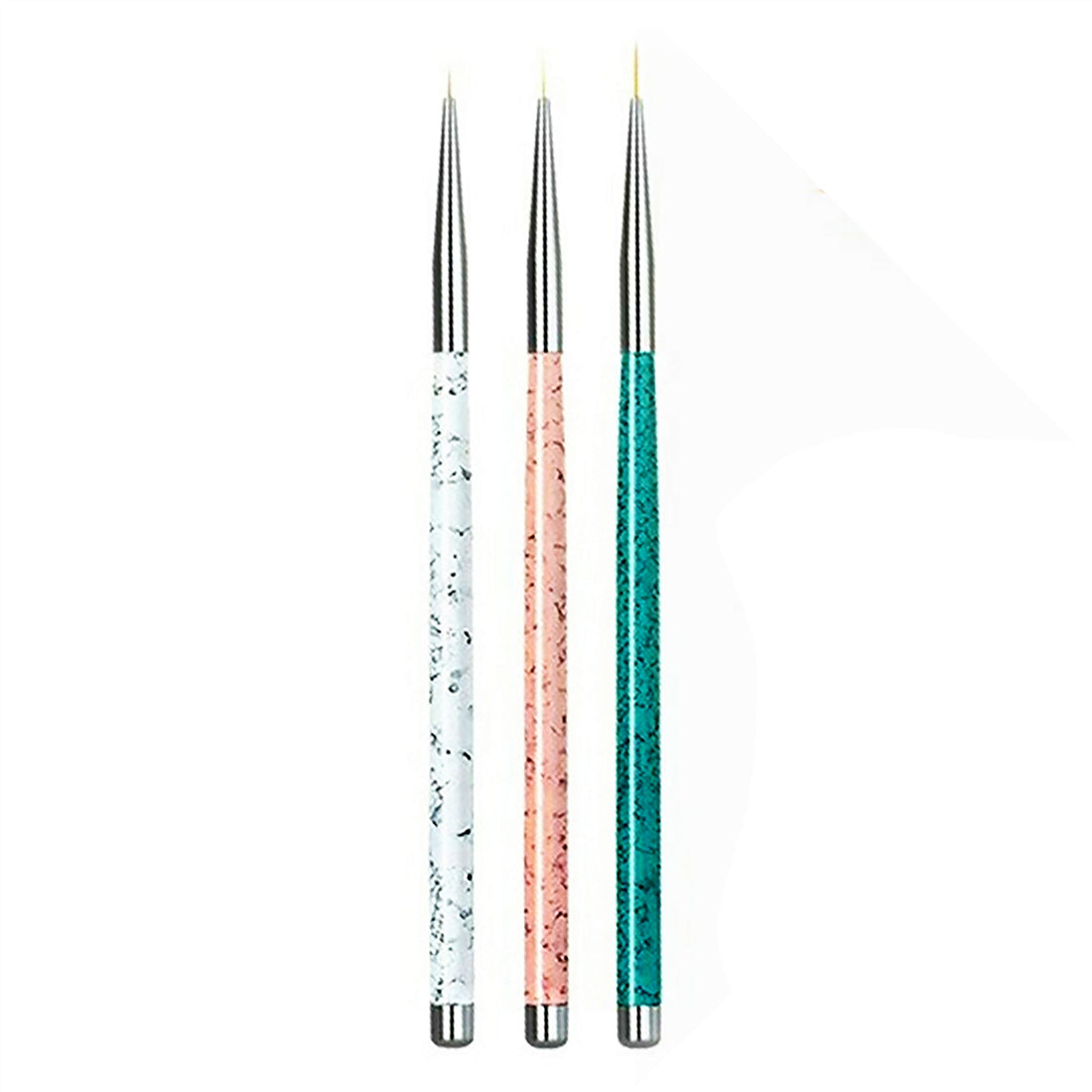 3pc Detailing Art Brush 0-00-000 Multicolored