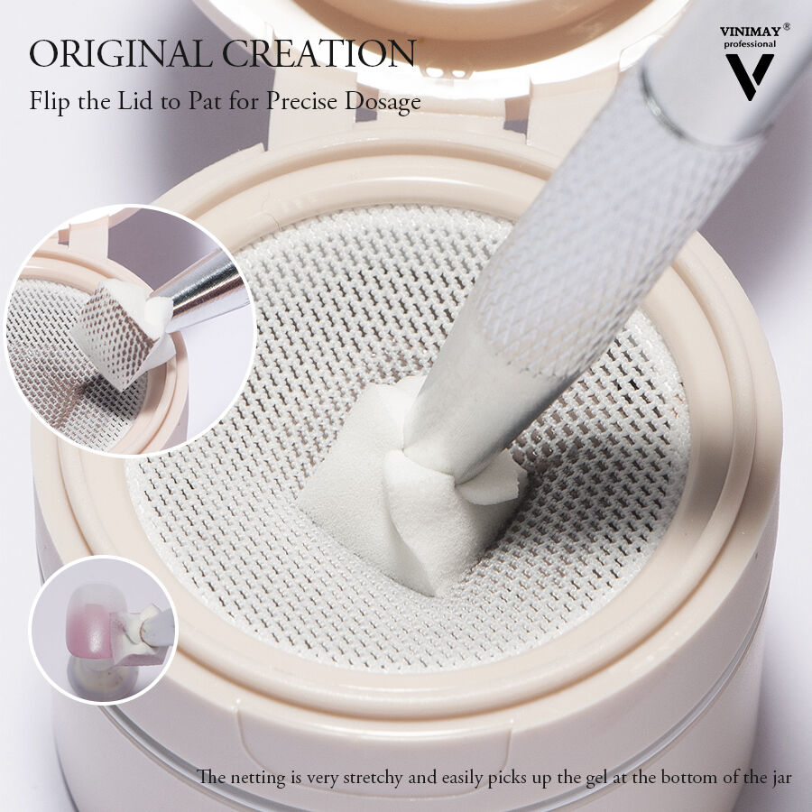 Vinimay 24 Pot Pat Gel With Ombre Sponge & Claw