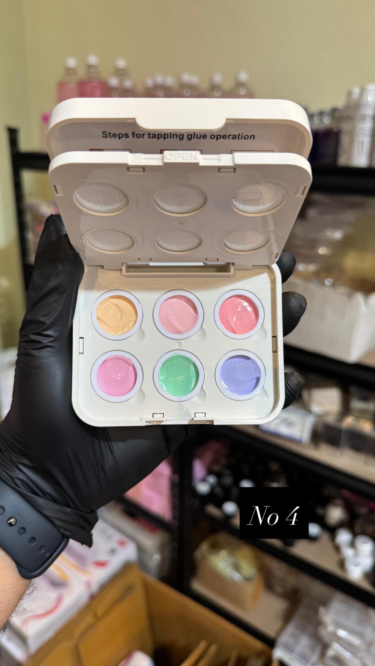 Pat Gel 6 Shades With Mesh Filter