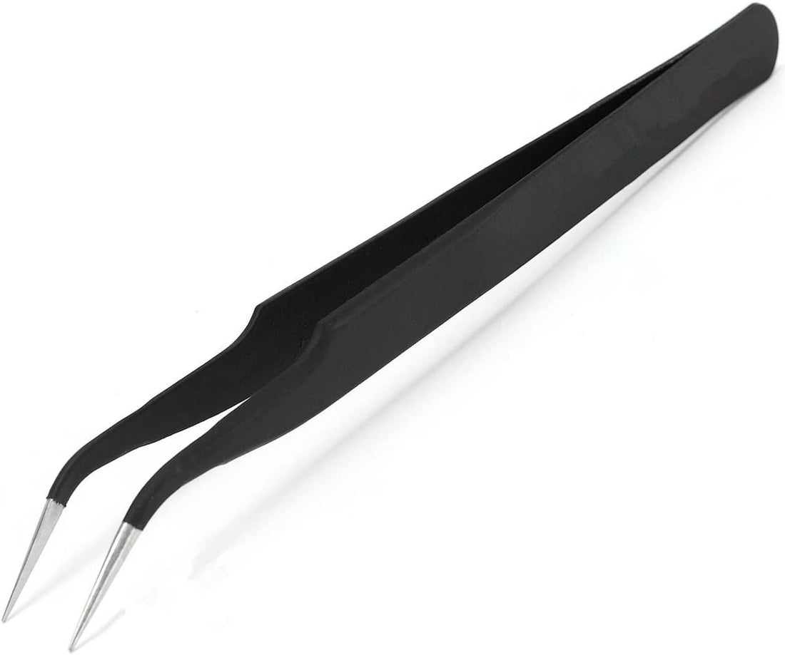 Angled Tweezer For Stone Picking