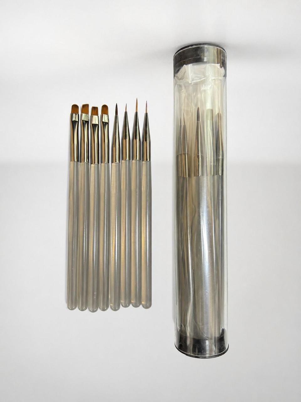 8pc Mix Brush Set In a Box