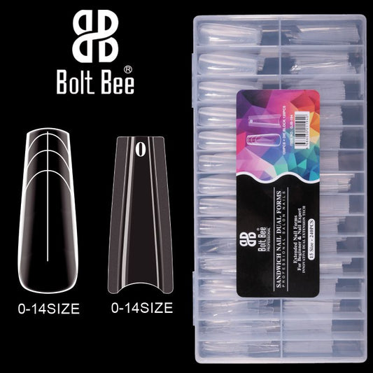 Boltbee Polygel Sandwich Tips 240pc Box