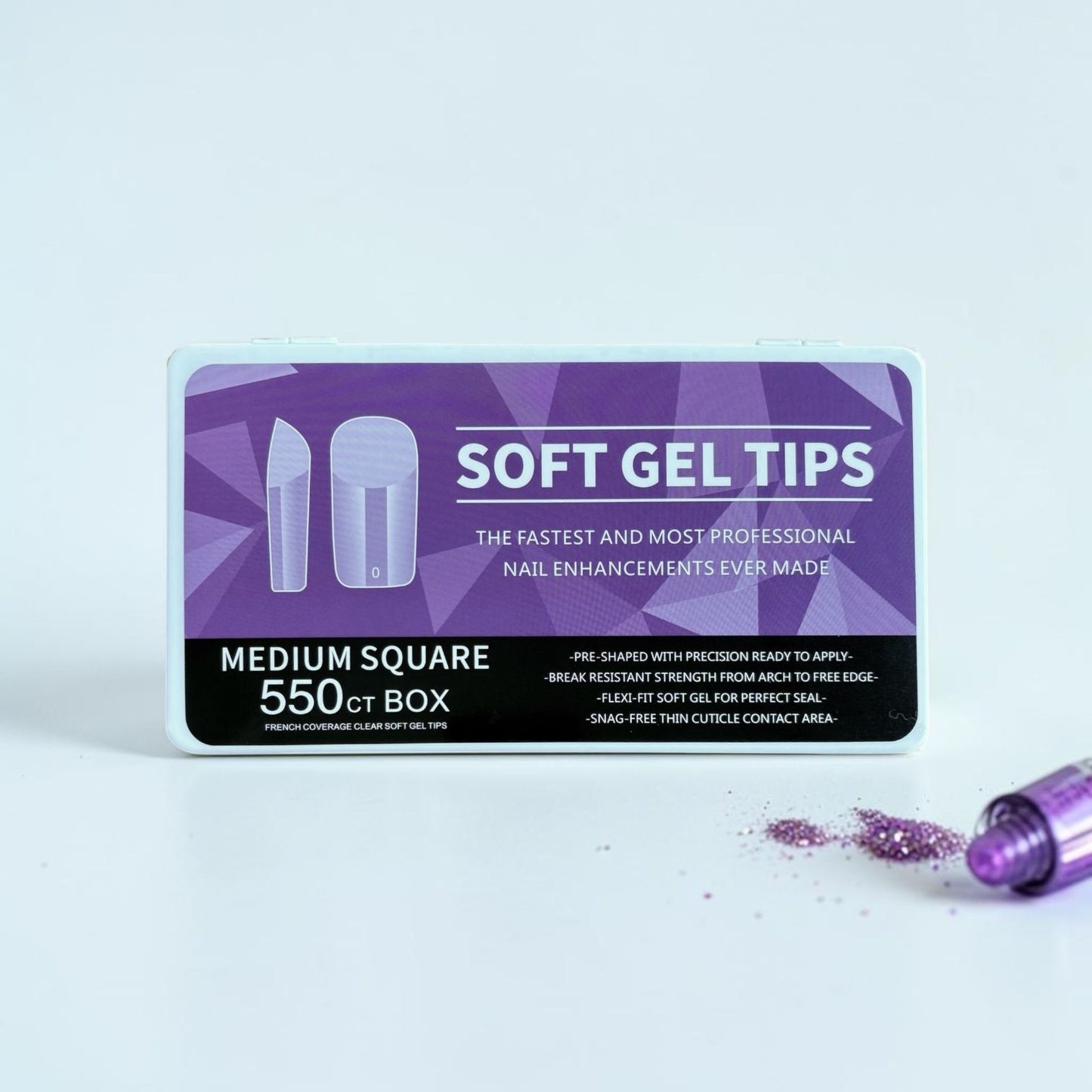 Soft Gel Tip Box - 550pc