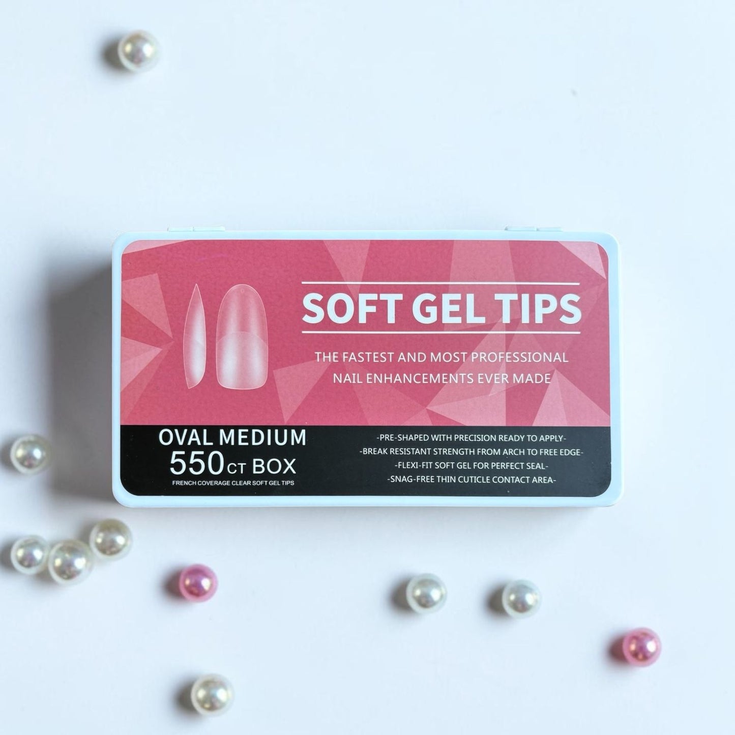 Soft Gel Tip Box - 550pc
