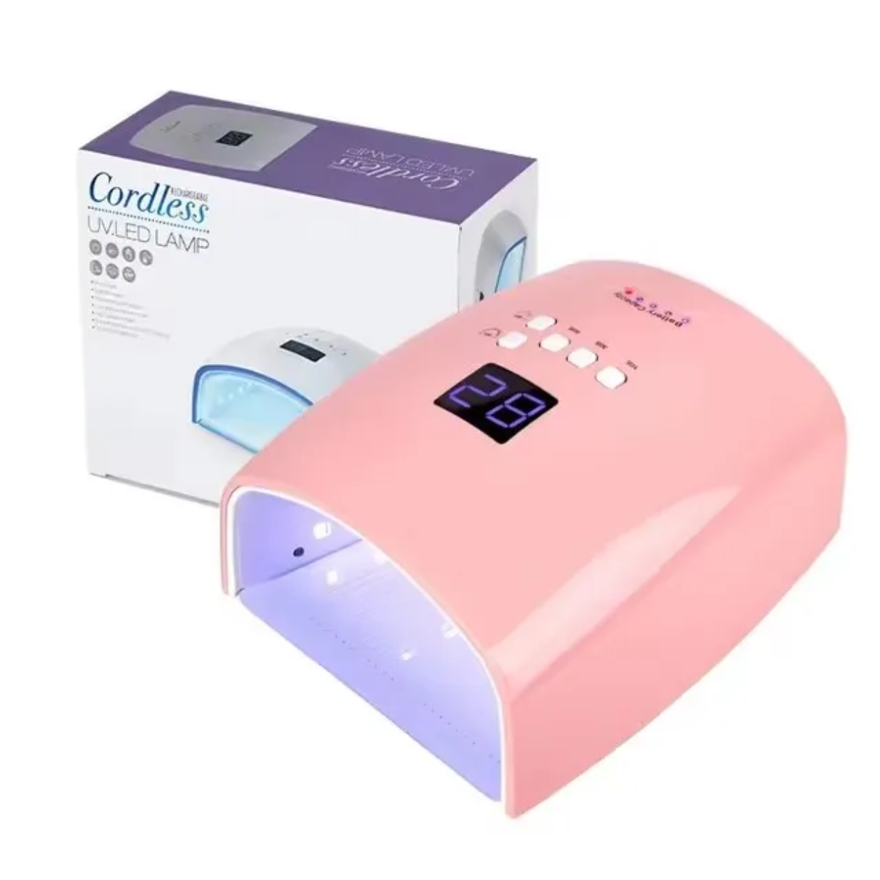 Wireless/ Portable Nail UV/ LED Lamp 48 watts