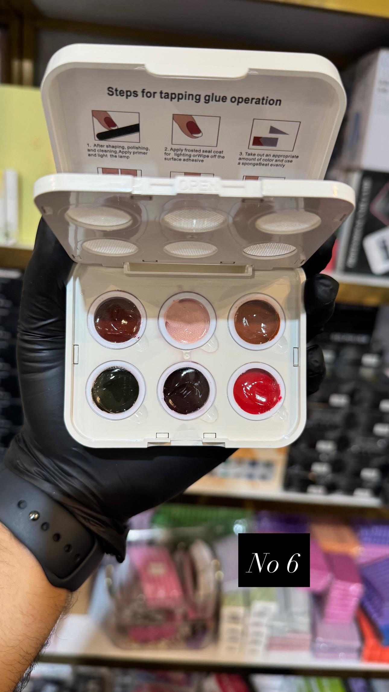 Pat Gel 6 Shades With Mesh Filter